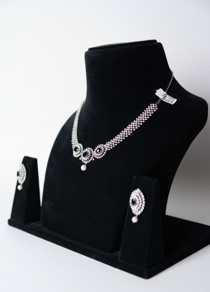 AmericanDiamondNecklaceSe
