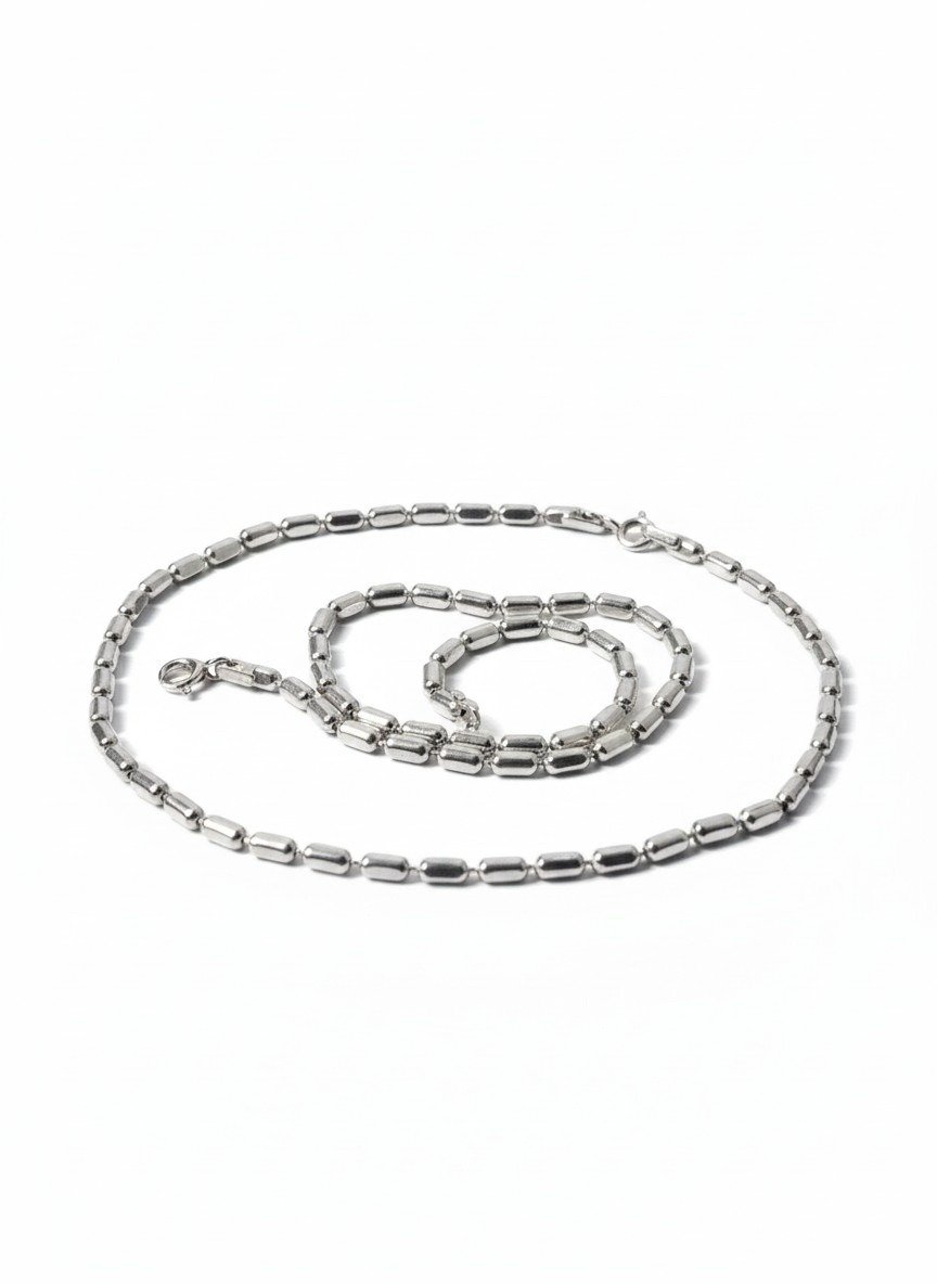 Fashion Frill Silver-Plated Anklet