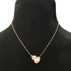 Rose Gold Crystal Necklace