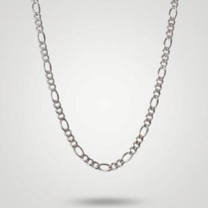 Minimal Silver Oval Link Chain Necklace