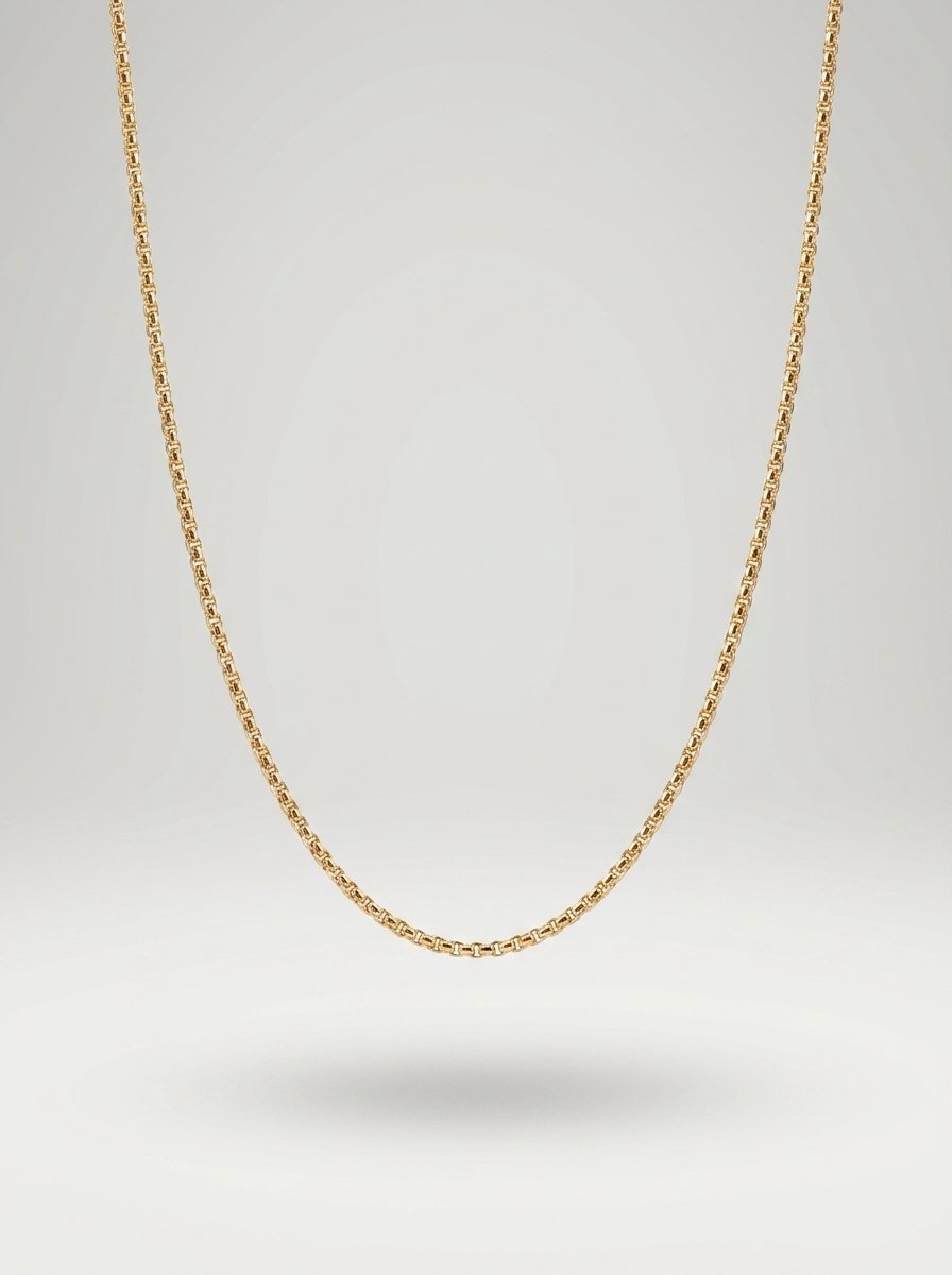 Classic Gold Rope Chain Necklace